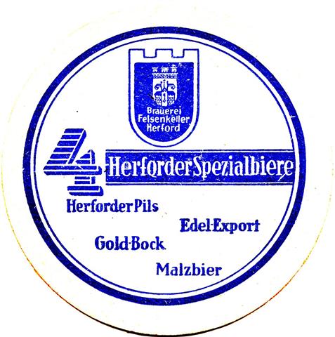 hiddenhausen hf-nw herf rund 1fbg 4b (215-4 spezialbiere-blau)